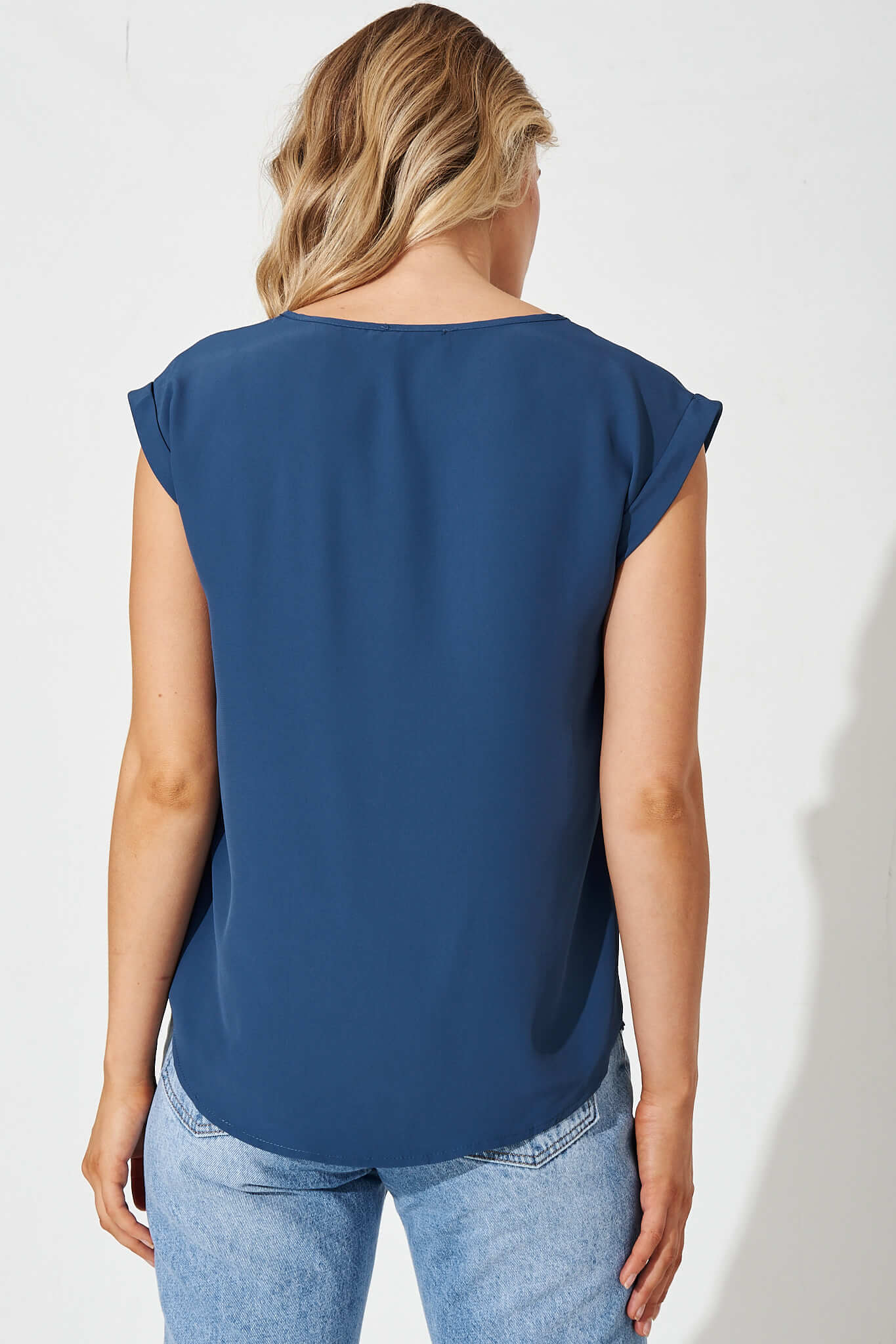 Rejina Top In Blue - Image 4
