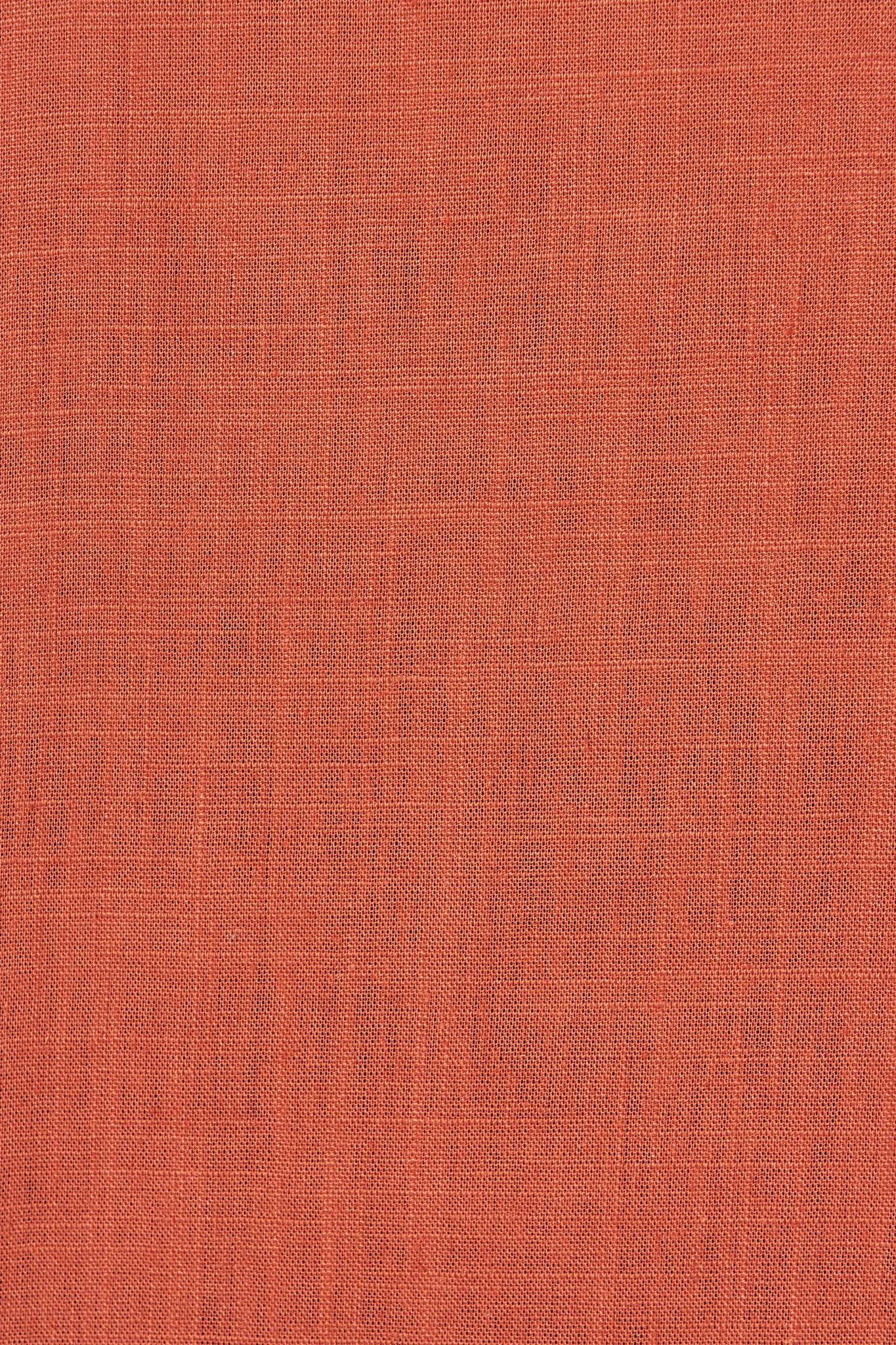 Rejina Top In Rust Linen Blend - Image 10