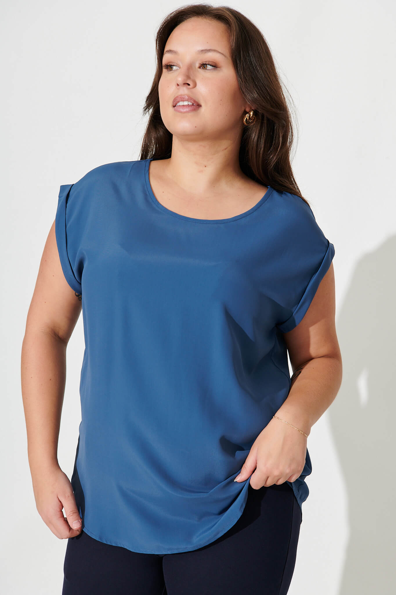 Rejina Top In Blue - Image 6