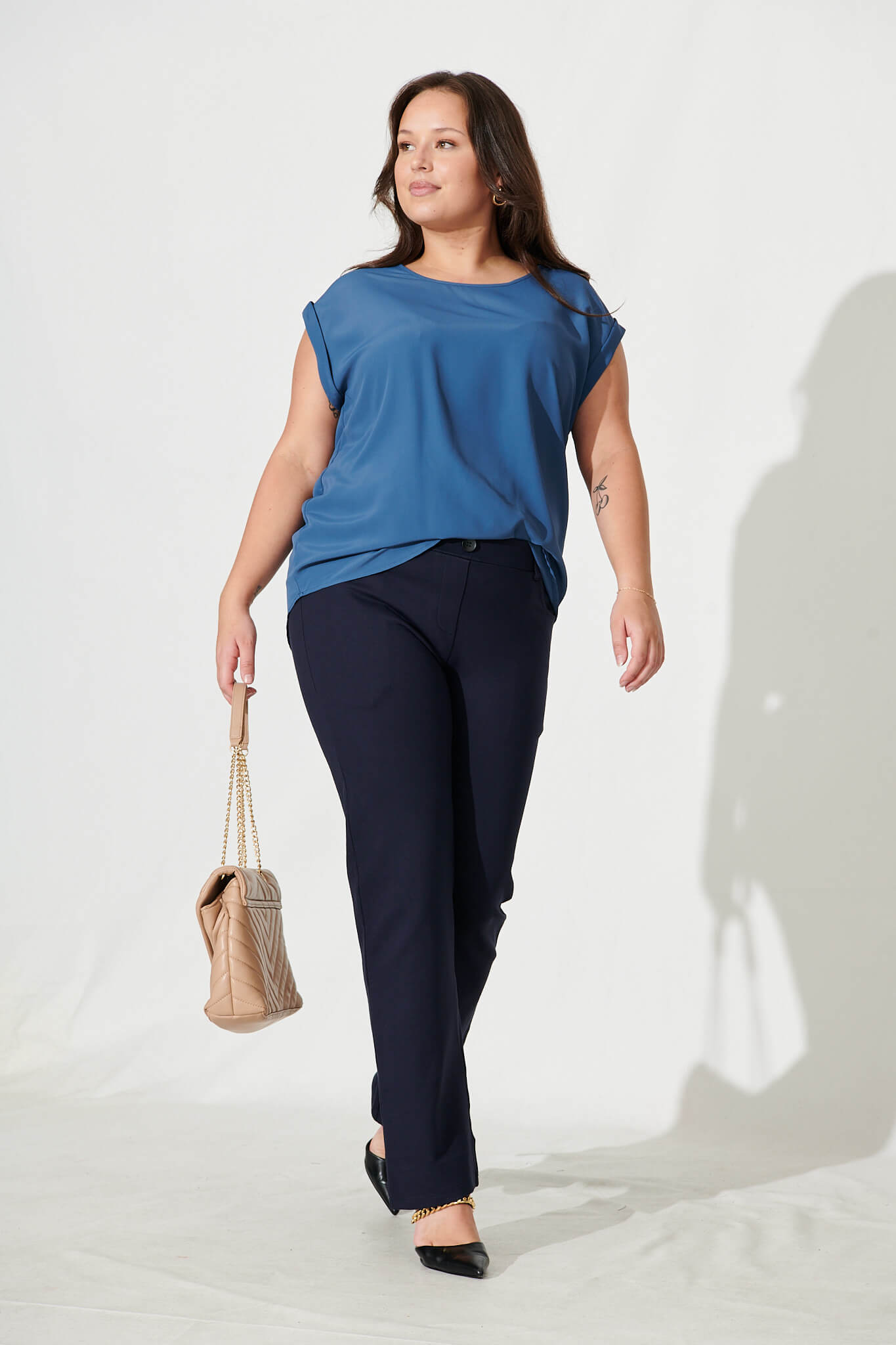 Rejina Top In Blue - Image 7