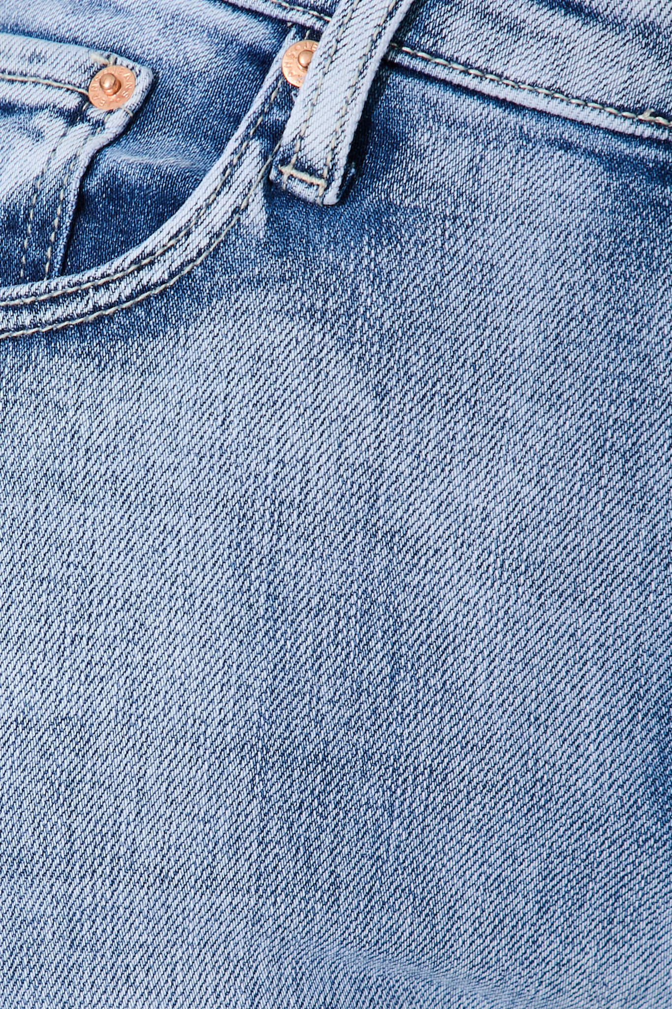 Ace Mid Rise Straight Leg Jean In Mid Blue Denim - Image 9
