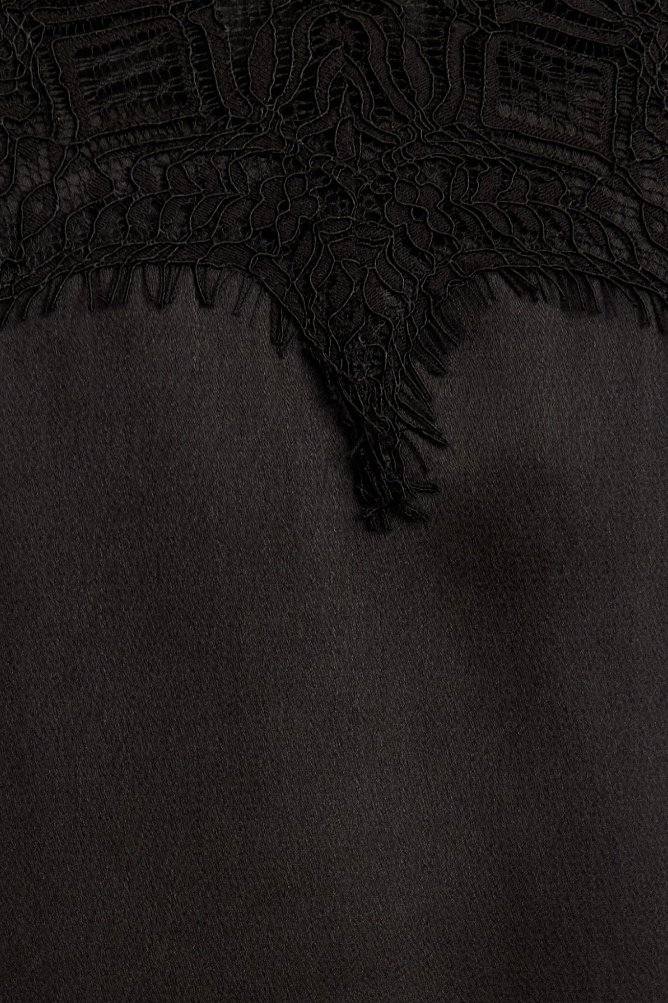 Manthis Cami Top In Black Satin - Image 11