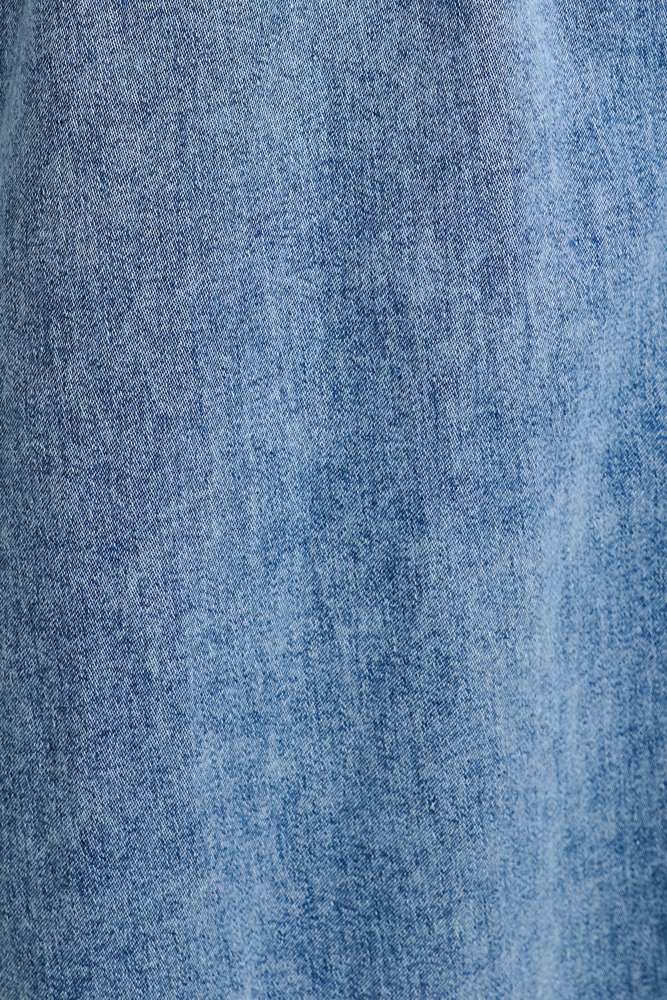 Eminence Maxi Shirt Dress in Light Blue Denim - Image 6