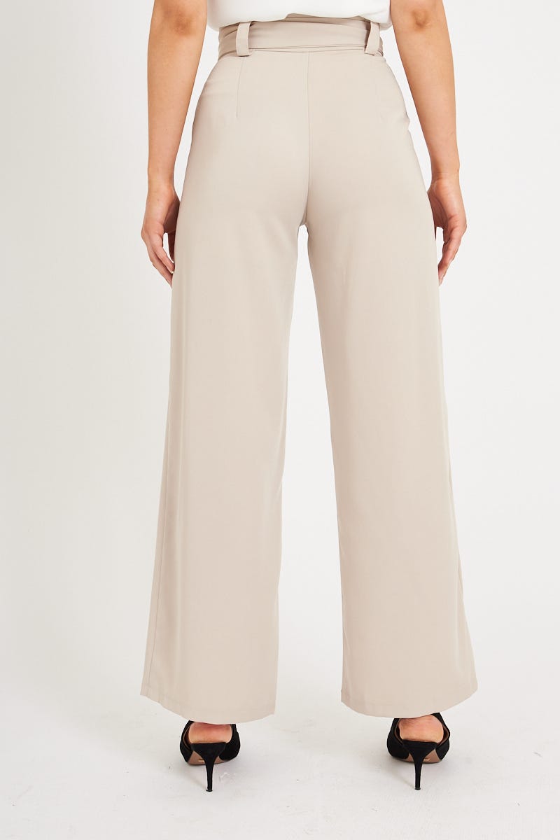 Alter Ego Pants In Beige - Image 5